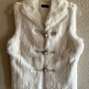 Love Token Rabbit Fur Vest